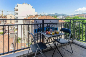 Charming studio with balcony and beautiful mountain view in Nice - Welkeys